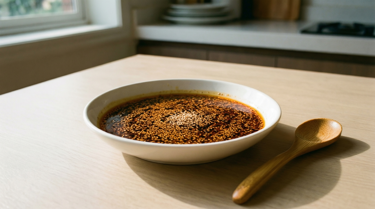 Азиатский маринад с кунжутом