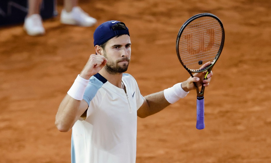    Россиянин Хачанов пробрался в четвертый круг Открытого чемпионата США. Фото: Global Look Press