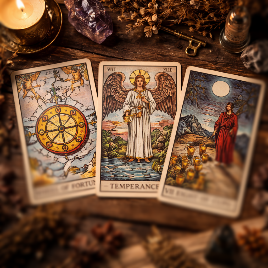 Ответ — в трёх картах Таро. 