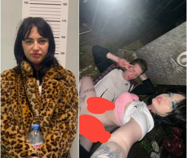 Секс на могиле родных ради хайпа: блогершу и ее парня скрутили за надругательство на кладбище