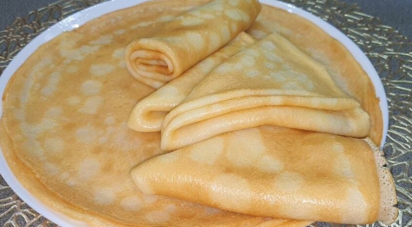 Рецепт тонких и нежных домашних блинов