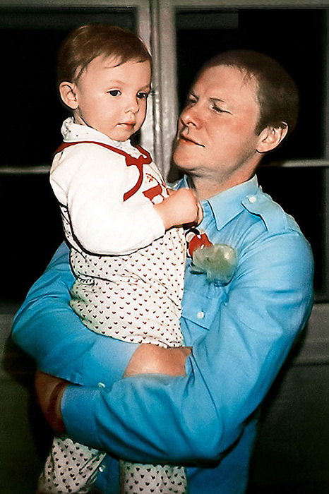 с дочкой Елизаветой