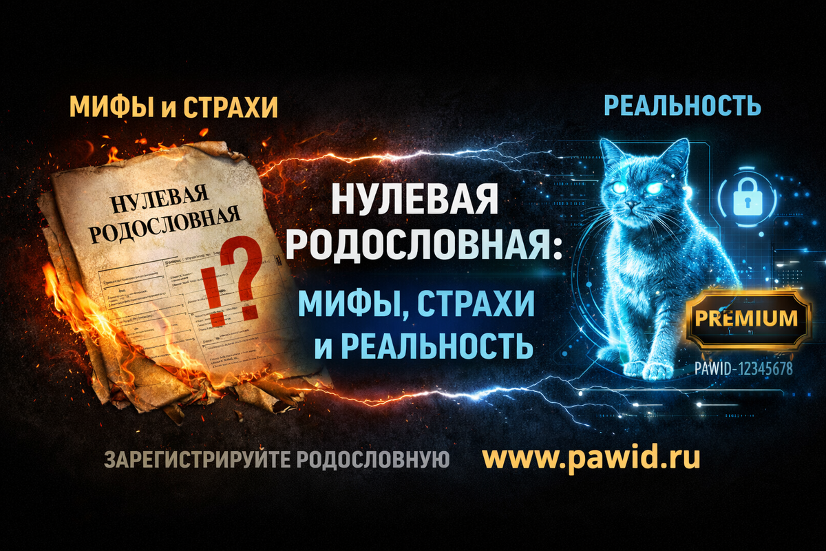 В системе GAR нулевая родословная — это официальная фиксация животного в цифровом реестре, с которой начинается его подтверждённая история.