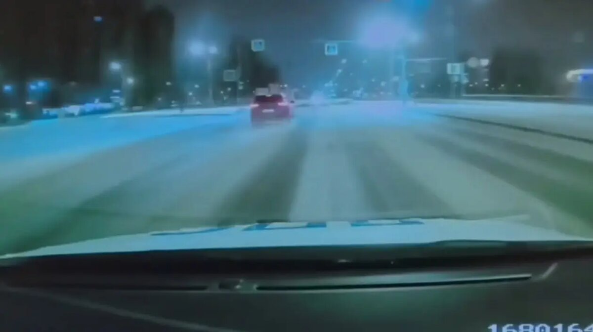    Фото: скриншот из видео пресс-службы ГАИ по Петербургу и Ленобласти.
