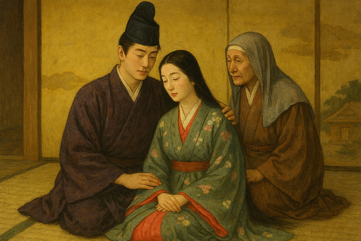 Повесть о блистательном принце Гэндзи