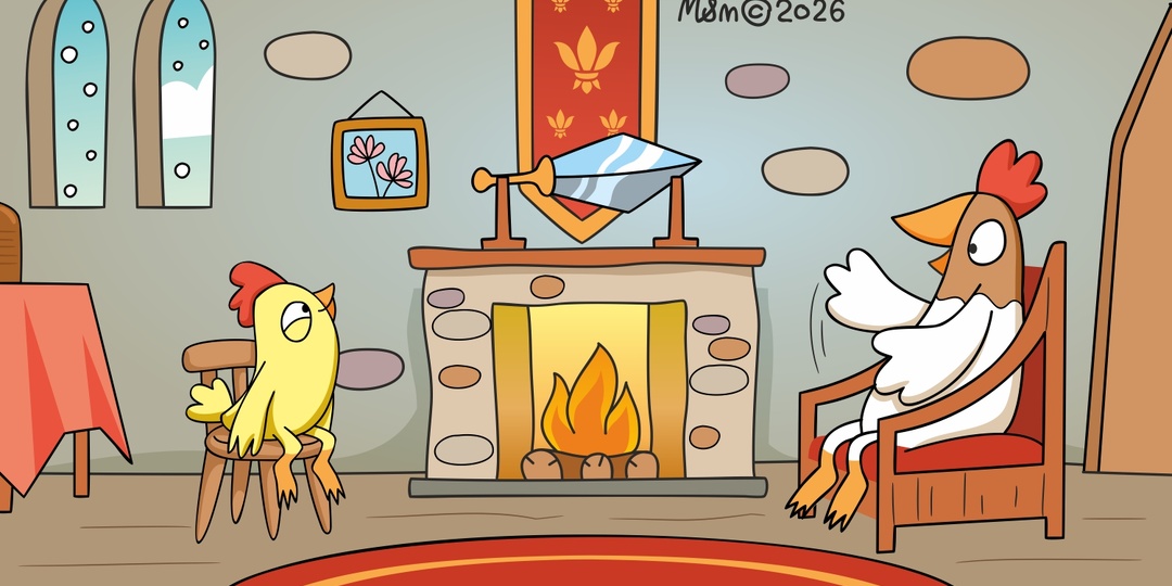 Баллада о храбром цыпленке и волшебном мече