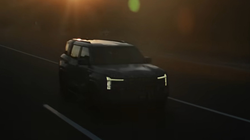    Тизер нового Mitsubishi Pajero