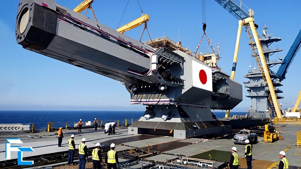 Японский электромагнитный рельсотрон