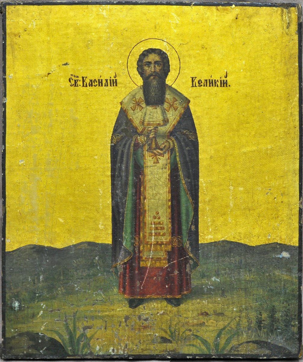 Икона «Святитель Василий Великий». XIX в.