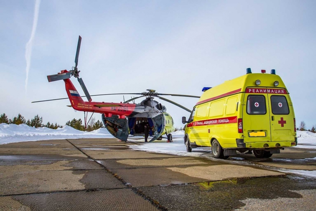    В Югре санитарная авиация за новогодние праздники налетала почти сутки