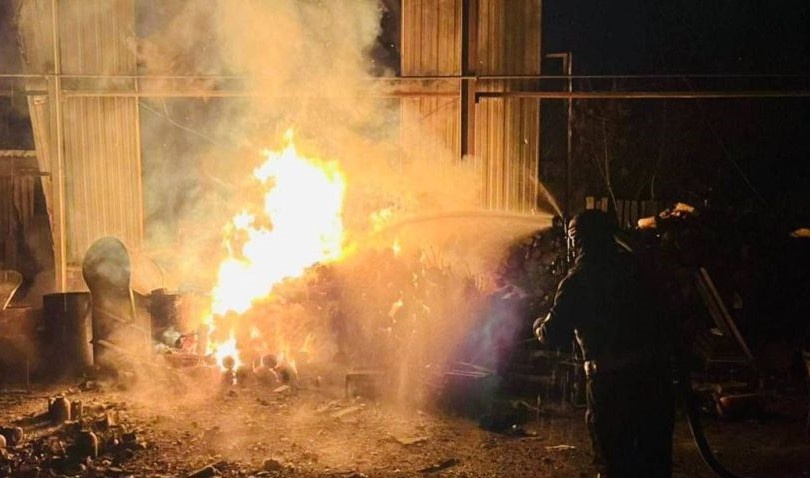 Последствия ночных ударов в Черниговской области, источник Телеграм-канал Хроники Гераней