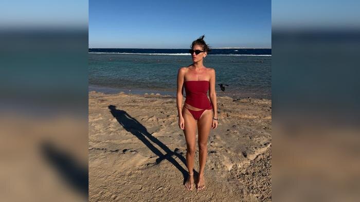 Нино Нинидзе на отдыхе. Фото © Telegram / Ninosha