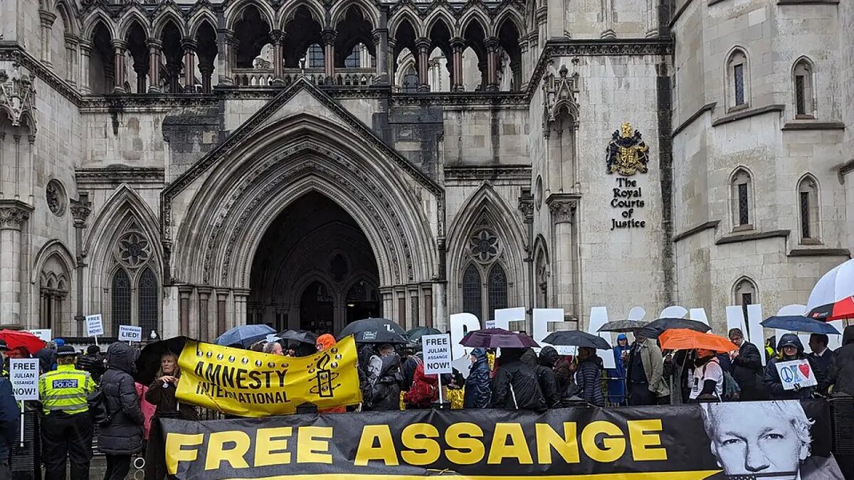    Демонстрация в поддержку Джулиана Ассанжа в 2024 году © wikipedia.org