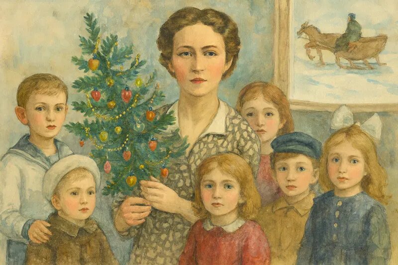 В лесу родилась елочка... А кто был рядом с ней?