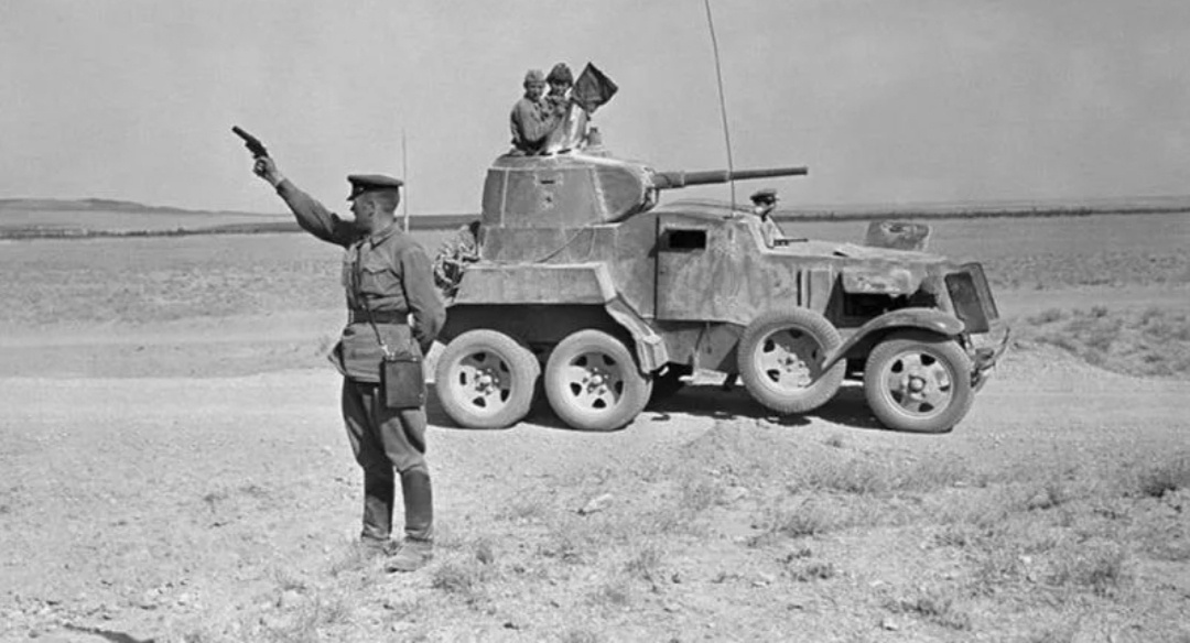 Ба-10 в Монголии в 1939г.