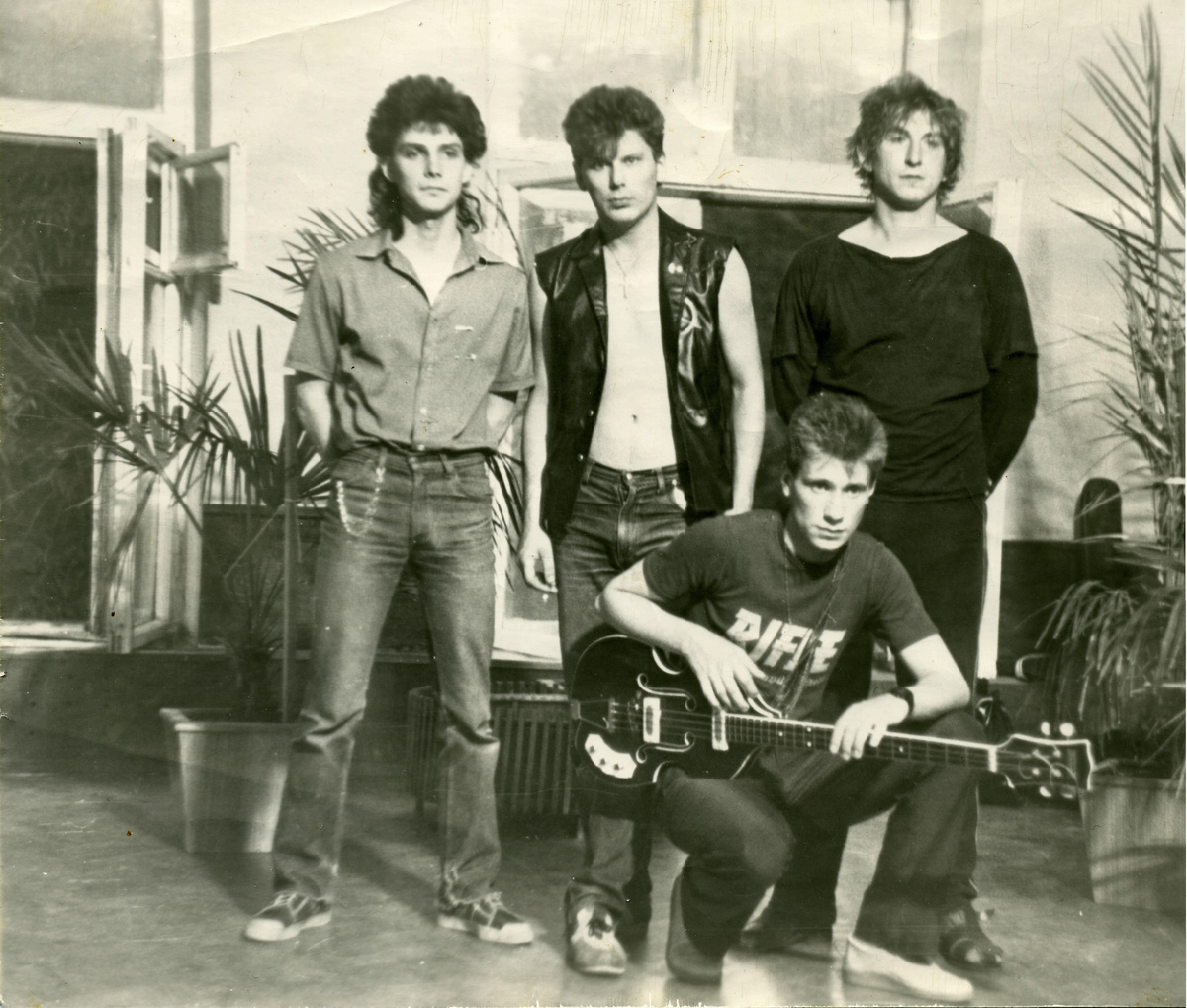 "Сектор Газа" 9 июня 1988 года ДК "Карла Маркса" (взято из сети интернет)