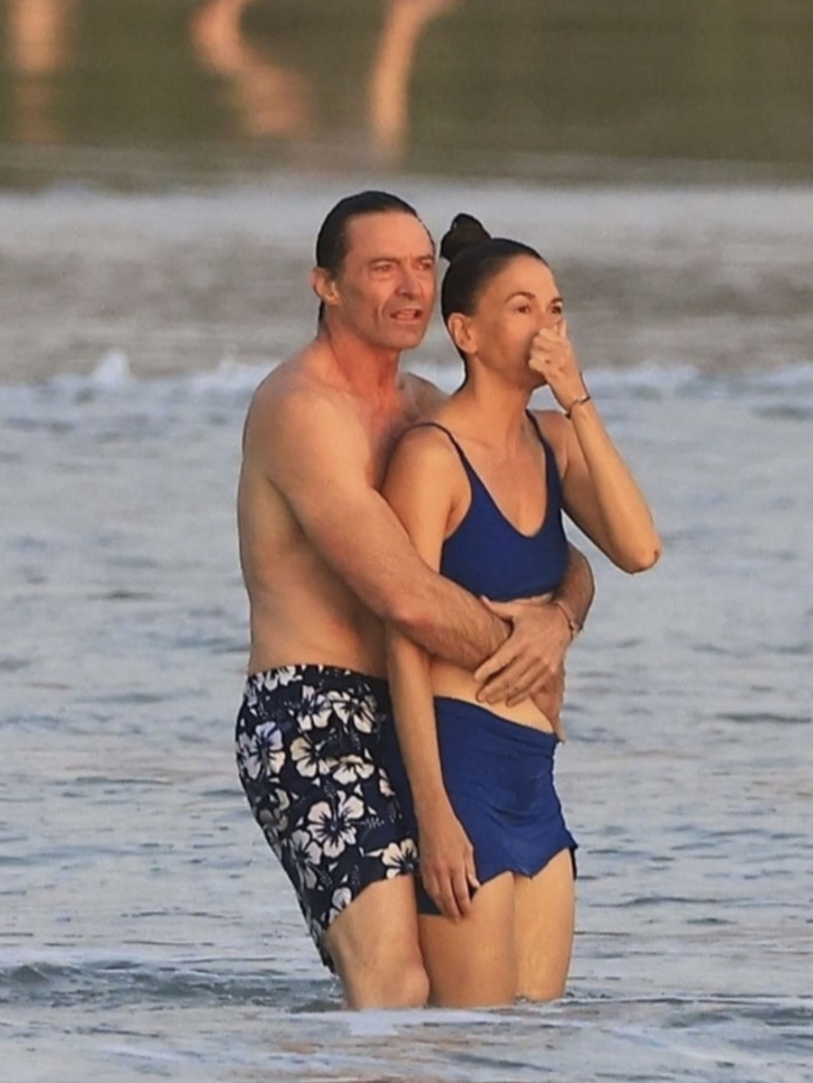     Хью Джекман и Саттон Фостер. Фото: Daily Mail