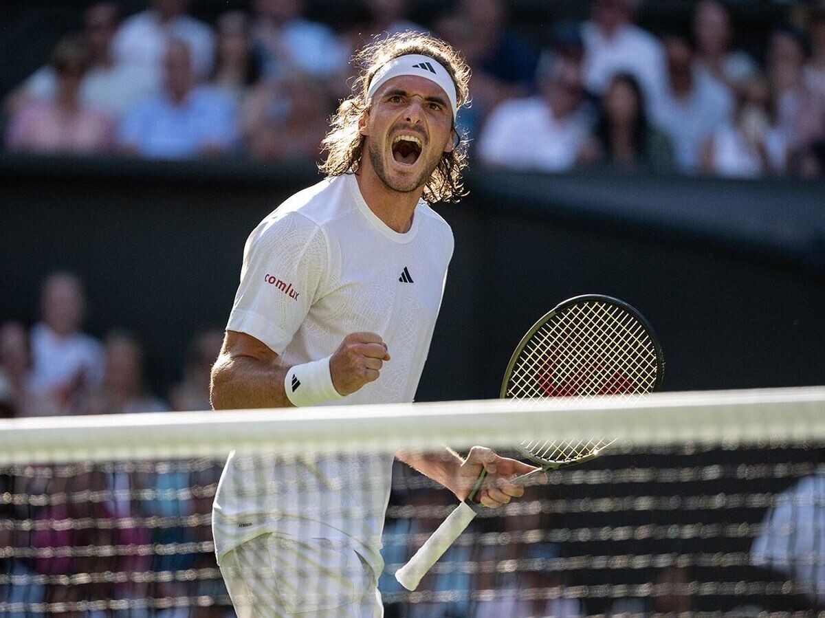    Греческий теннисист Стефанос Циципас | © Пресс-служба Уимблдона