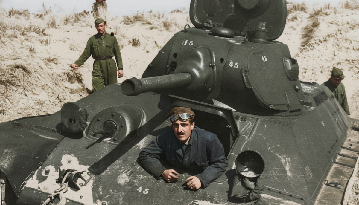 Т-34-85. Эти танки были основными машинами Красной Армии в Берлинской операции