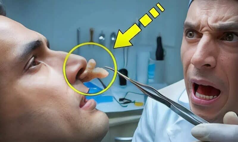 Мужчина несколько месяцев страдал от невыносимого зуда в носу — то, что обнаружили врачи, повергло всех в шок