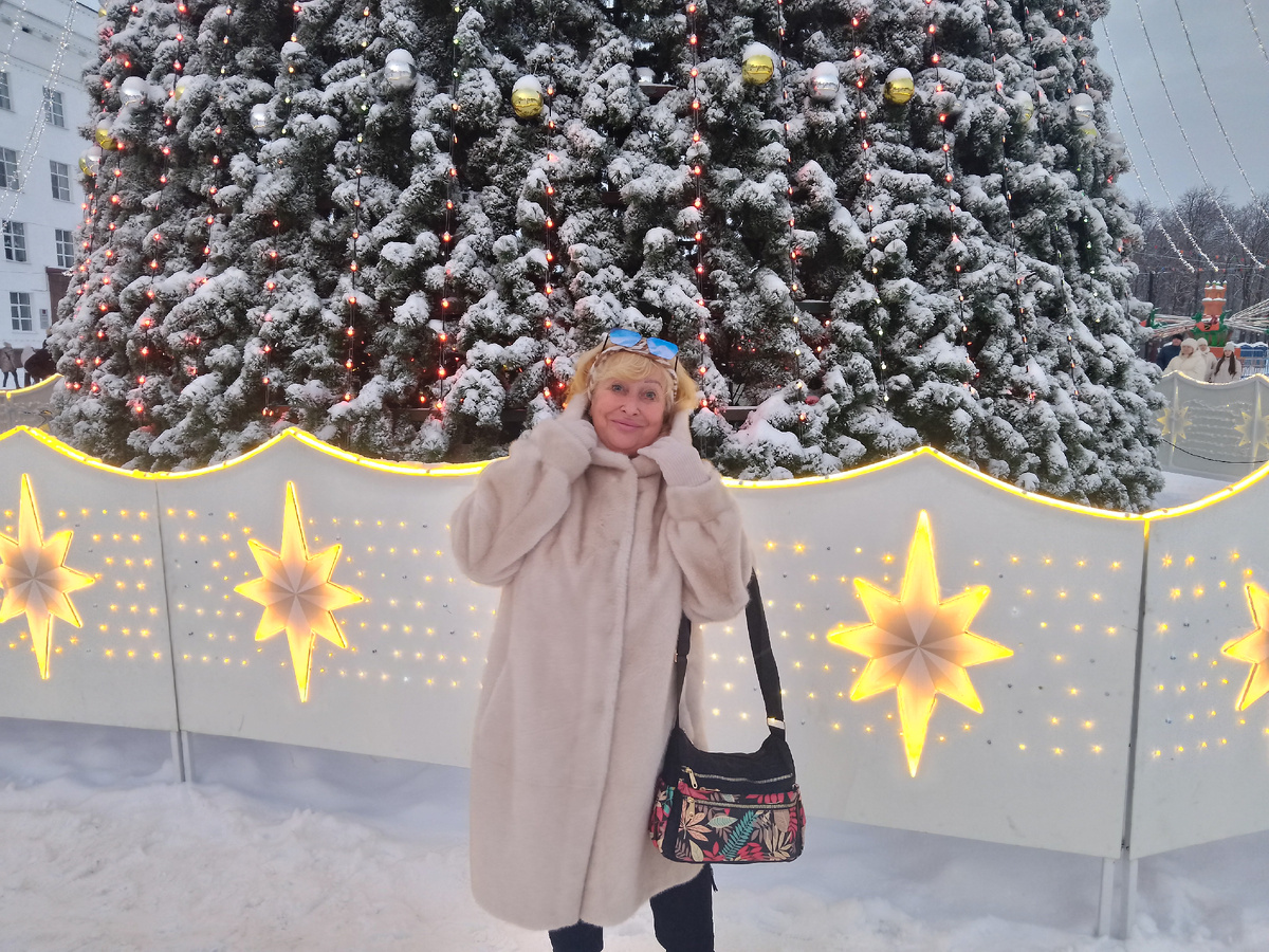 Фото автора, новогодний Ульяновск