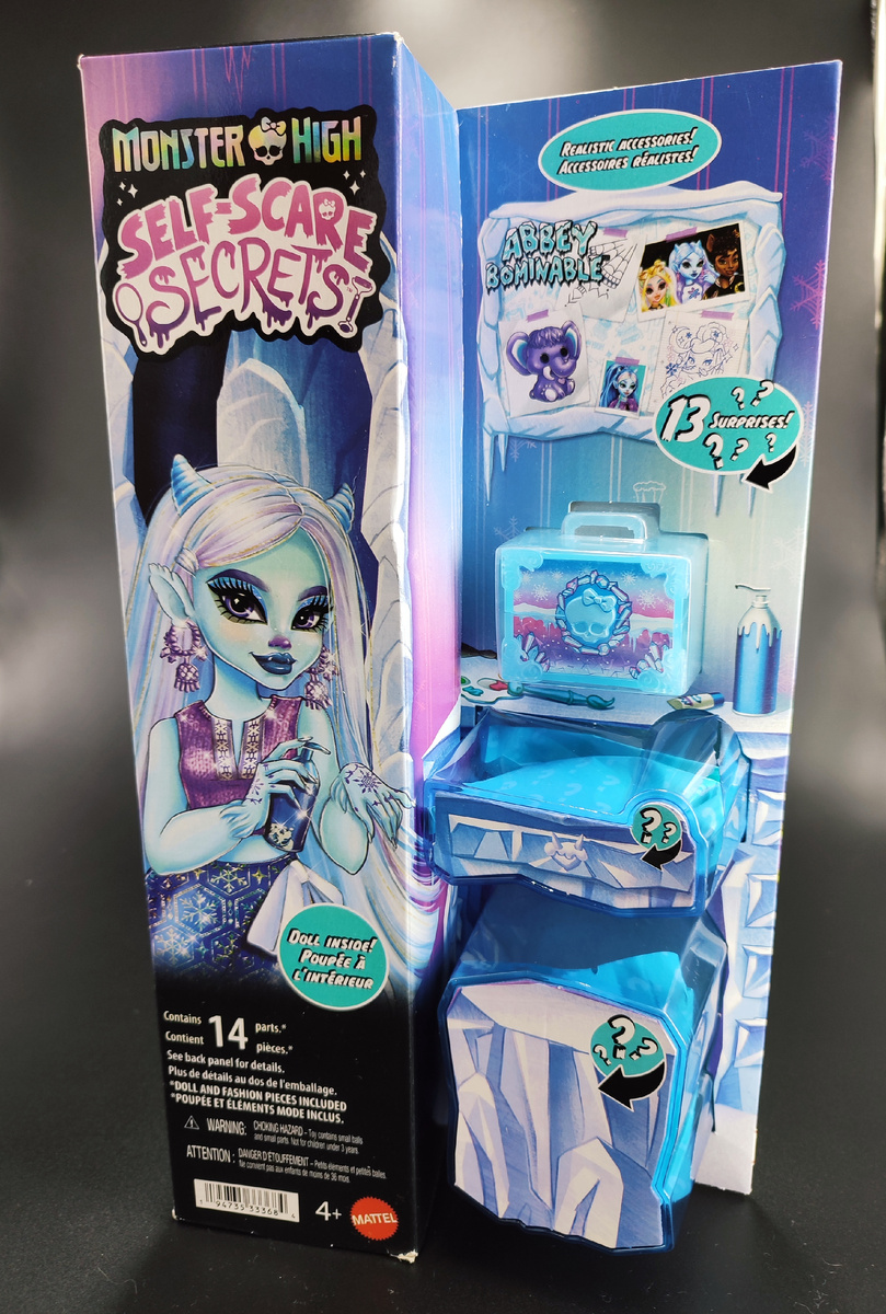 Monster High Self-Scare Secrets Abbey Bominable секрет Эбби