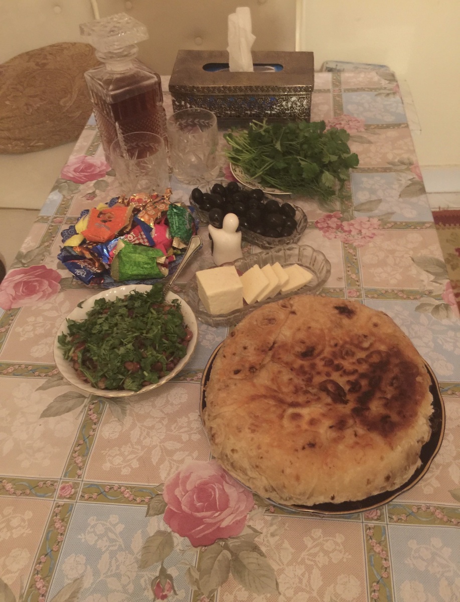 Скромный рождественский стол