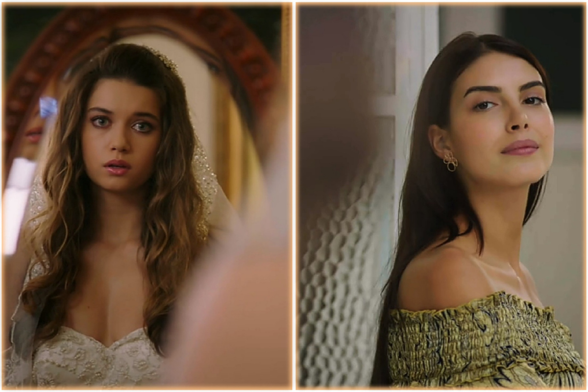 Актрисы Афра Сарачоглу и Дениз Байсал 