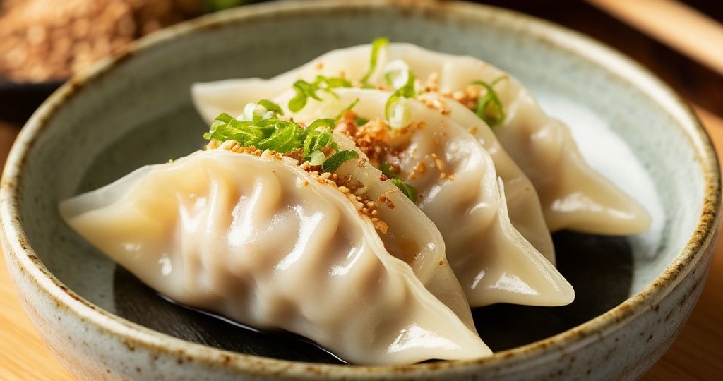 🥟 Японские гёдза — пельмени с тонким тестом и сочной начинкой
