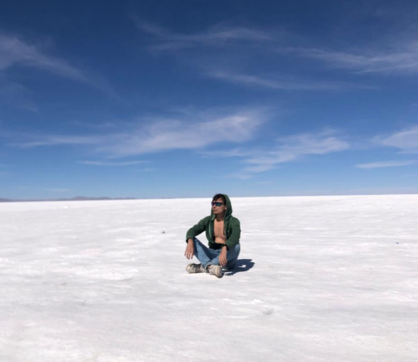 Солончак Уюни - место для того, чтобы подумать. Мое - фото.