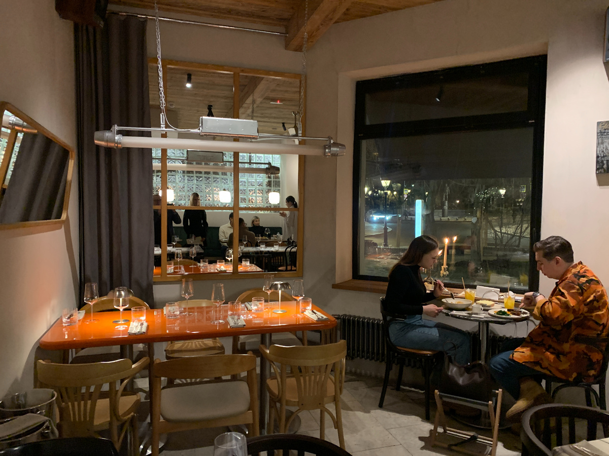 Интерьер ресторана Centrale Bistro