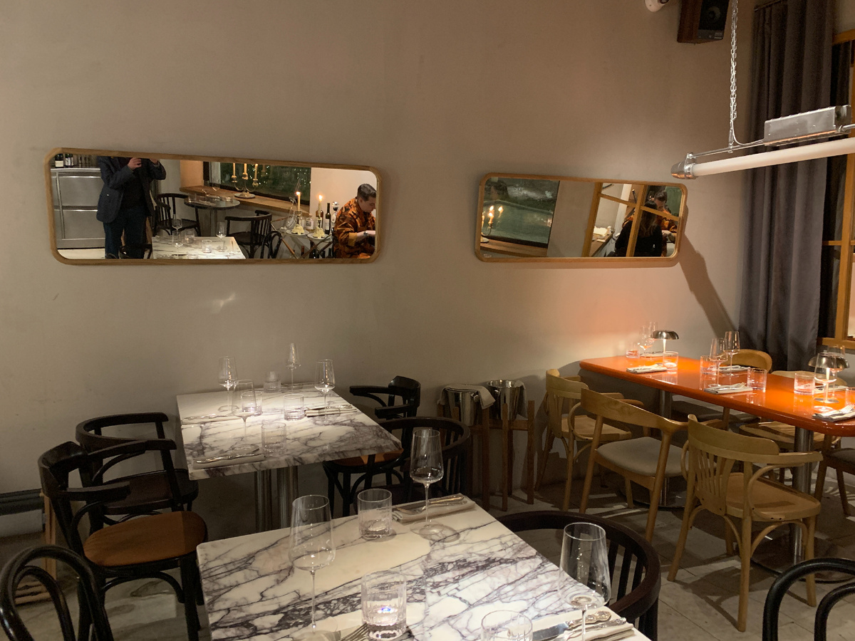 Интерьер ресторана Centrale Bistro