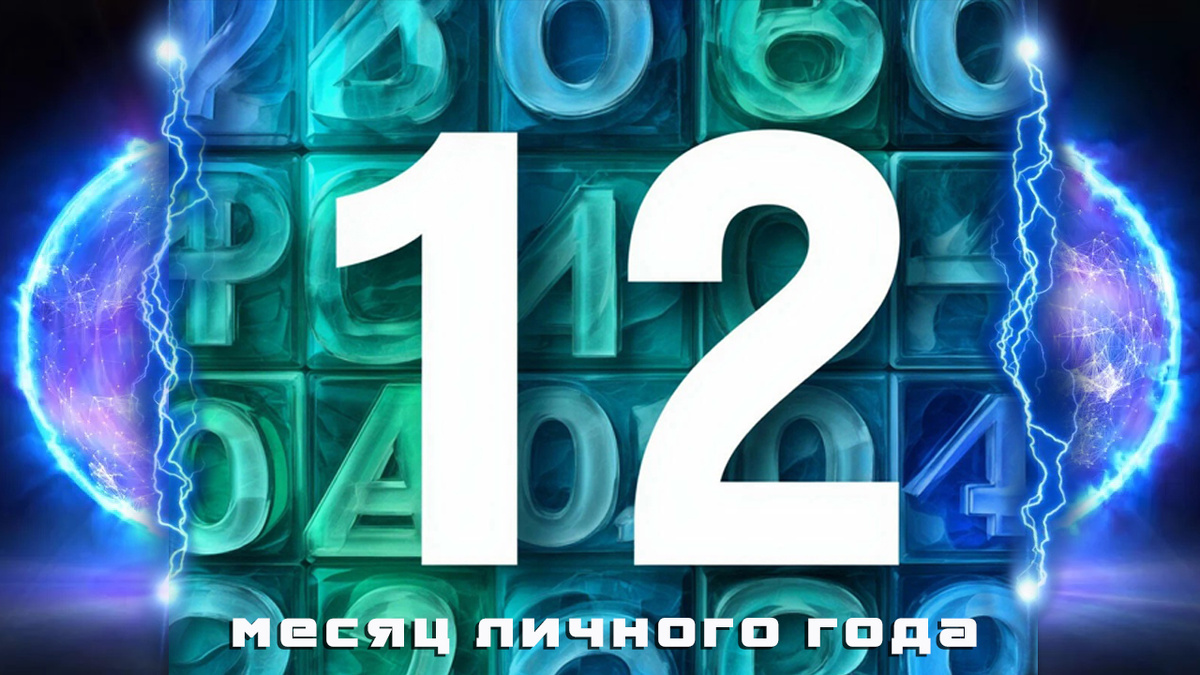 12-ый месяц личного года.