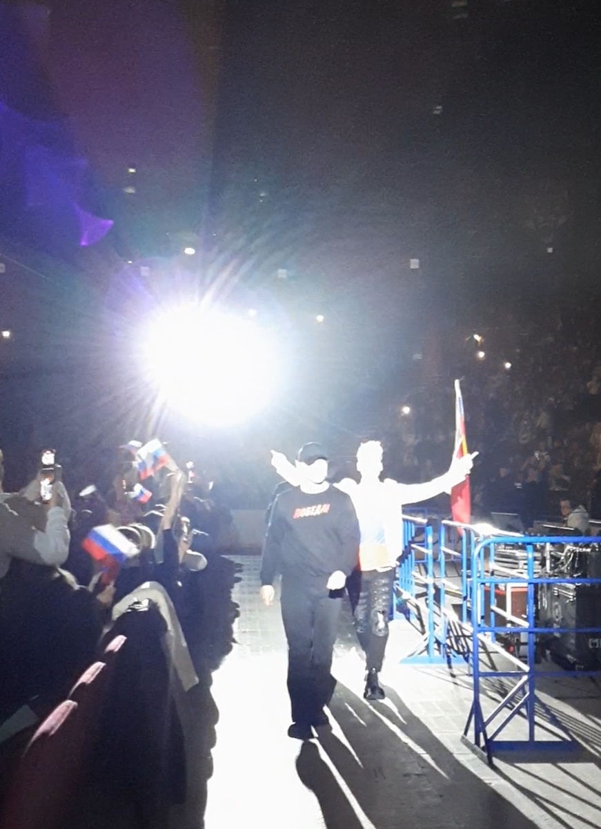 На концерте в Казани 