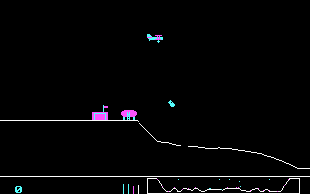 Бомба летит не туда.