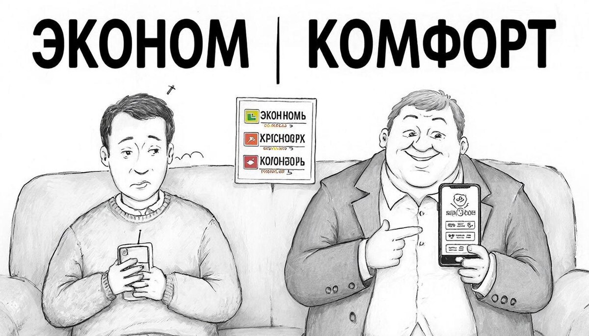"Эконом" И "Комфорт"