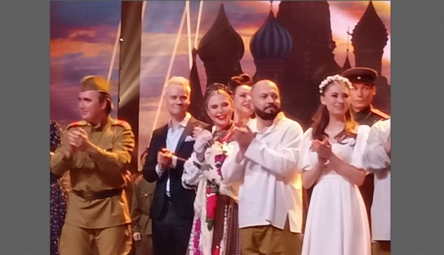 SHAMAN с коллегами на концерте в Государственном Кремлёвском дворце