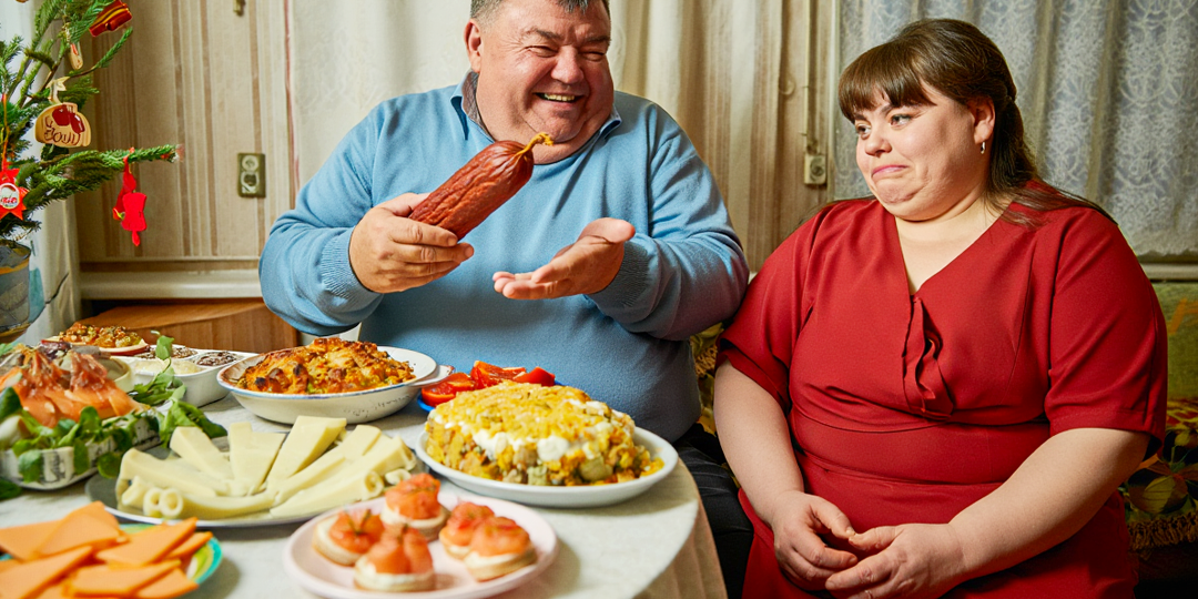 Палка колбасы на Новый год