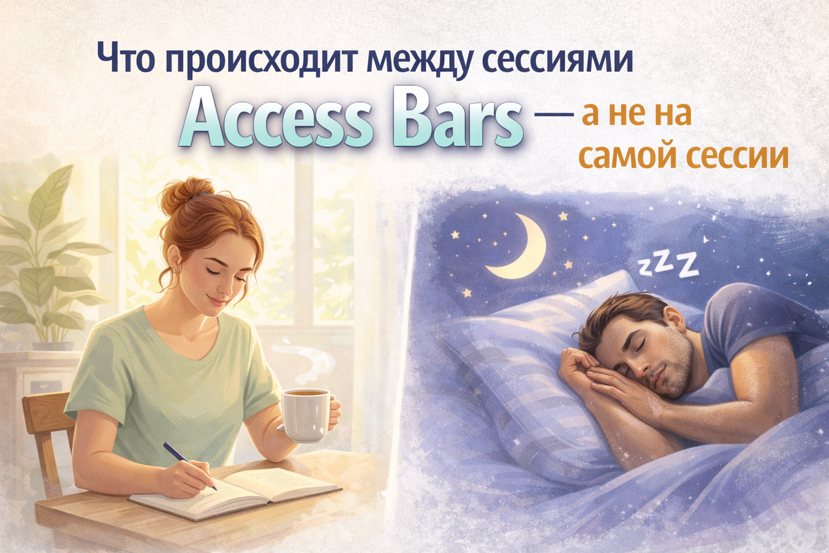 Что происходит между сессиями Access Bars — а не на самой сессии