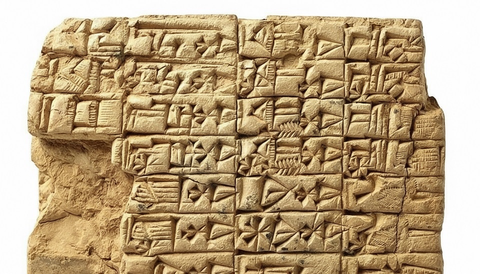 Клинопись на глиняной табличке — древняя «база данных», которую можно было разбить