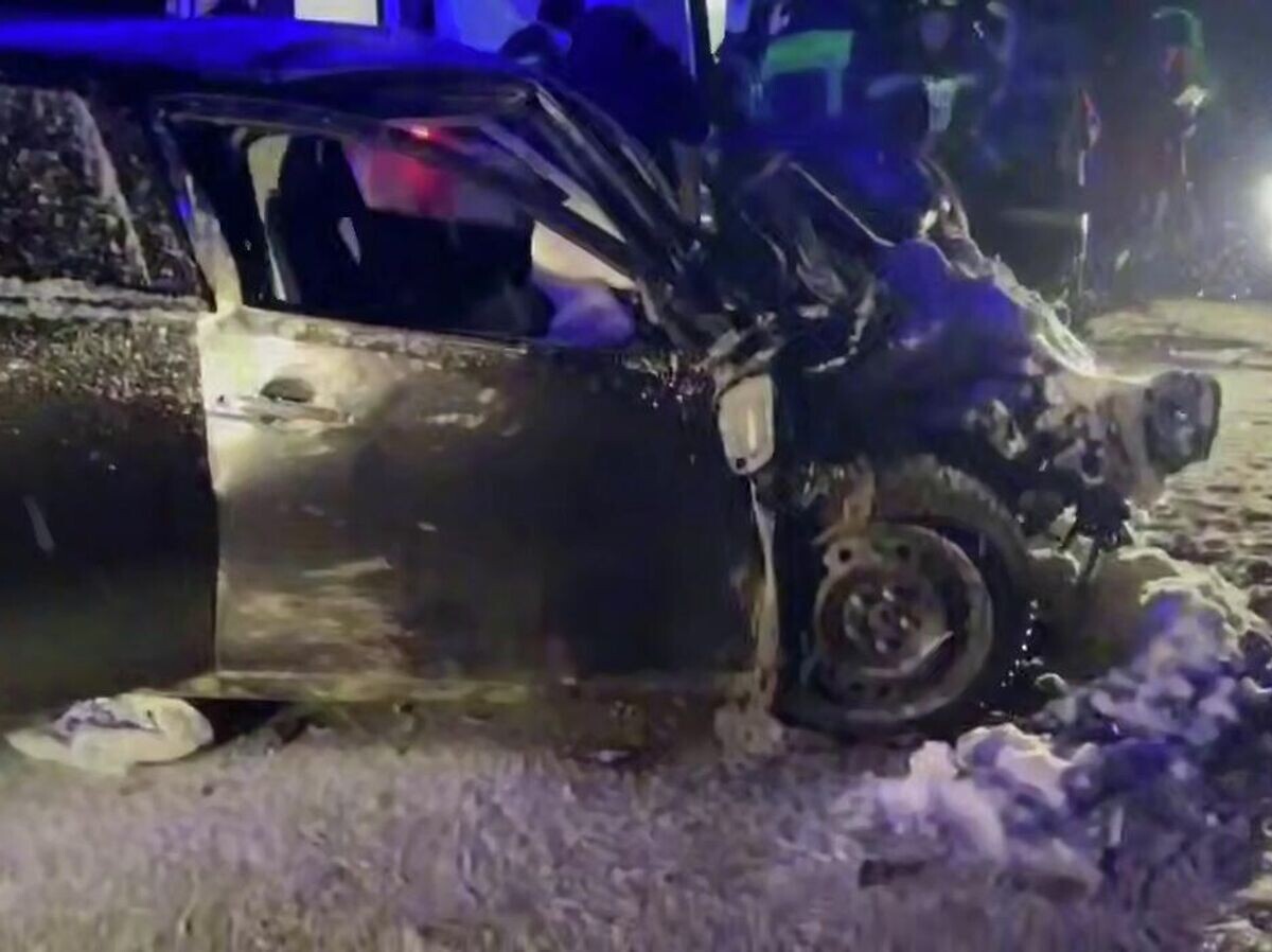    Последствия ДТП на трассе в Пермском крае | © СУ СК России по Пермскому краю/Telegram