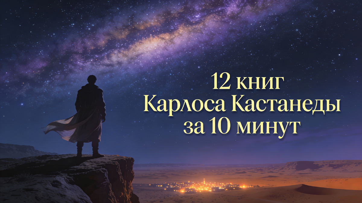 12 книг Карлоса Кастанеды