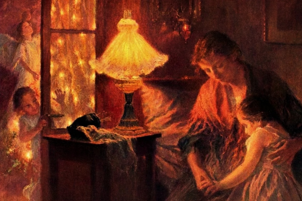    "Рождественский сочельник". Эмиль Чех (1862-1929 гг.).