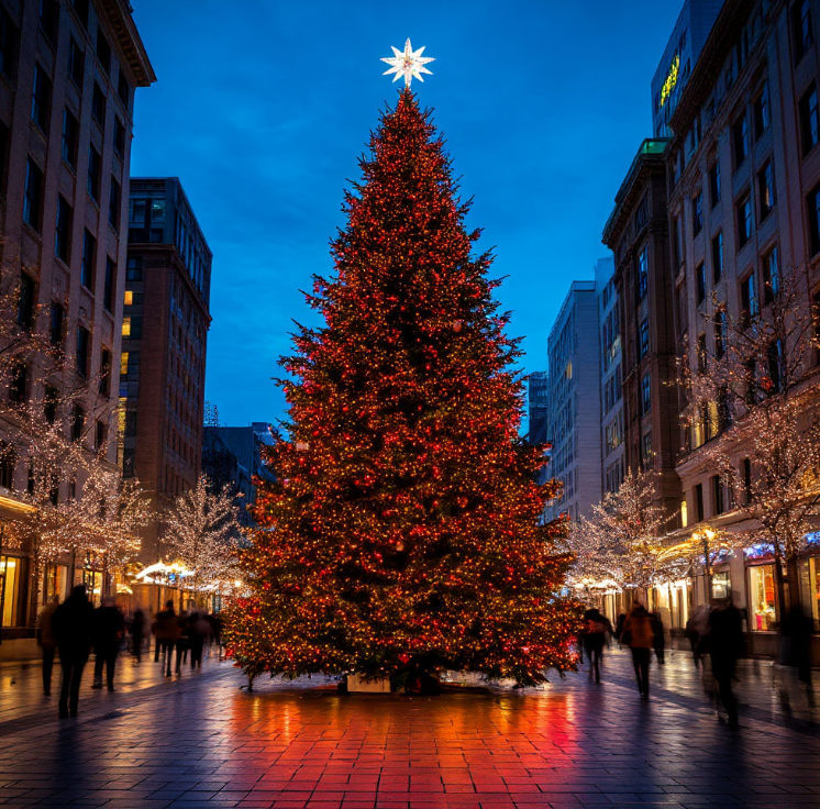                                                                  новогодняя ёлка