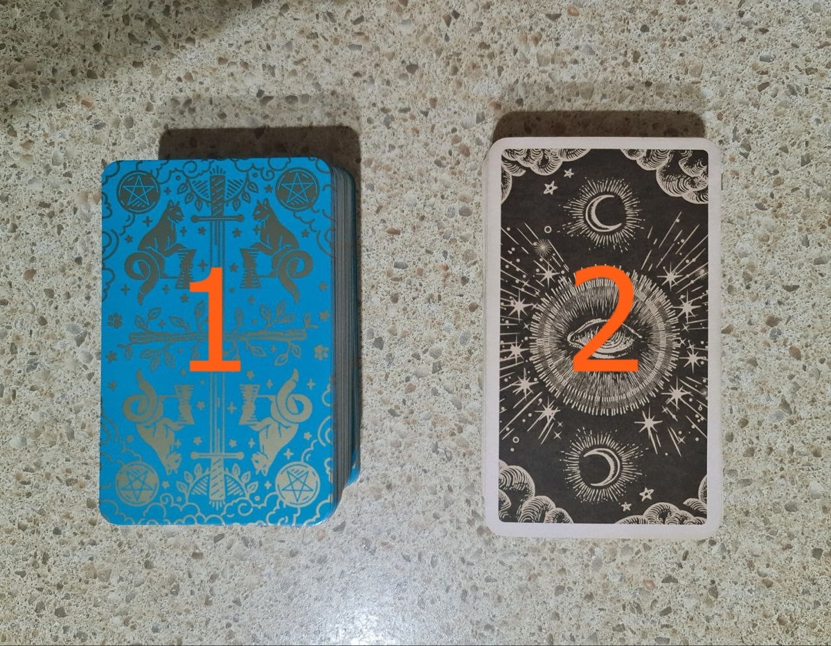 Позиции расклада. Фото автора