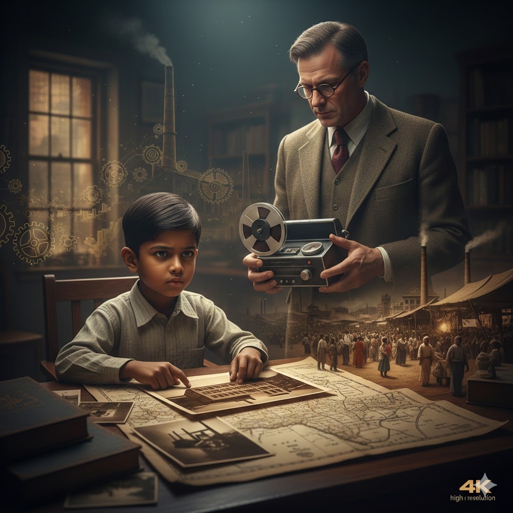 "Память Атмана: Реинкарнация под линзой науки", иллюстрация создана сетью Джемини