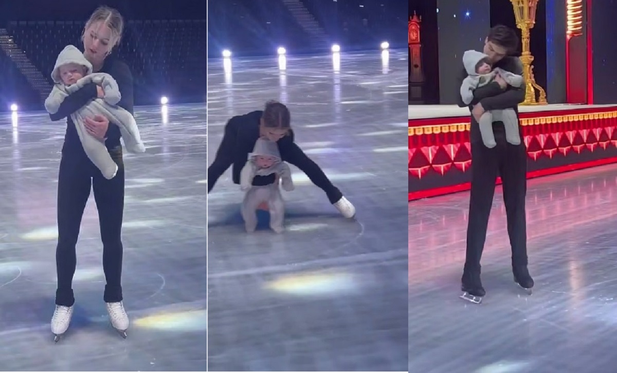     Игнатовы в полном составе. Коллаж — Новости Ру. Исх. фото — скриншоты с видео из соцсетей А. Трусовой Фотография взята из открытых источников.