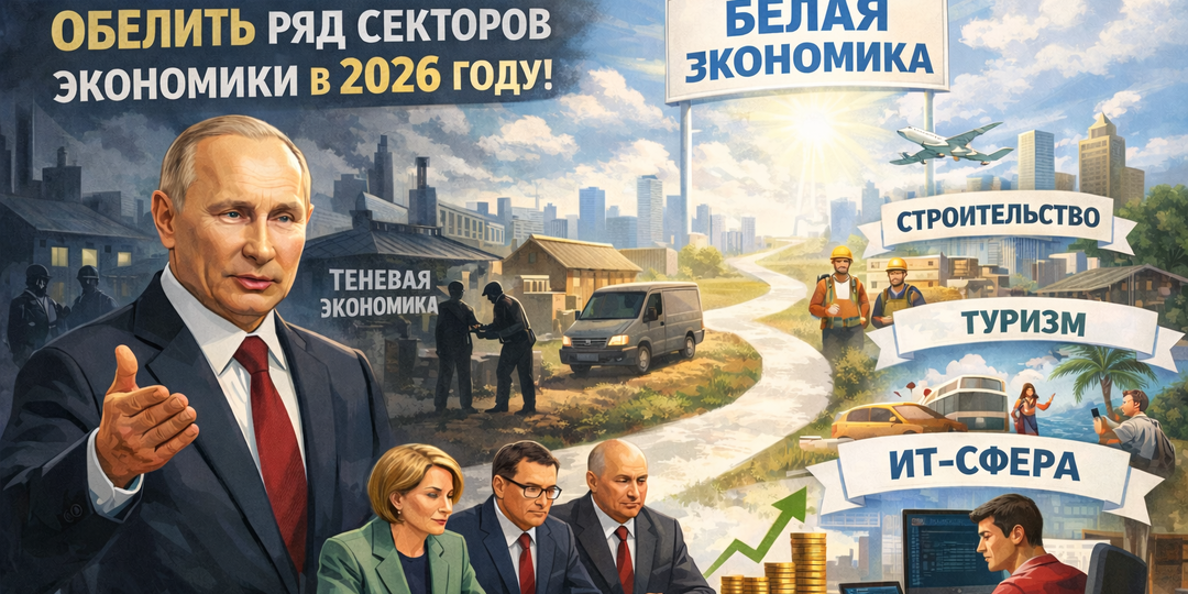 Новое поручение: обелить ряд секторов экономики в 2026 году