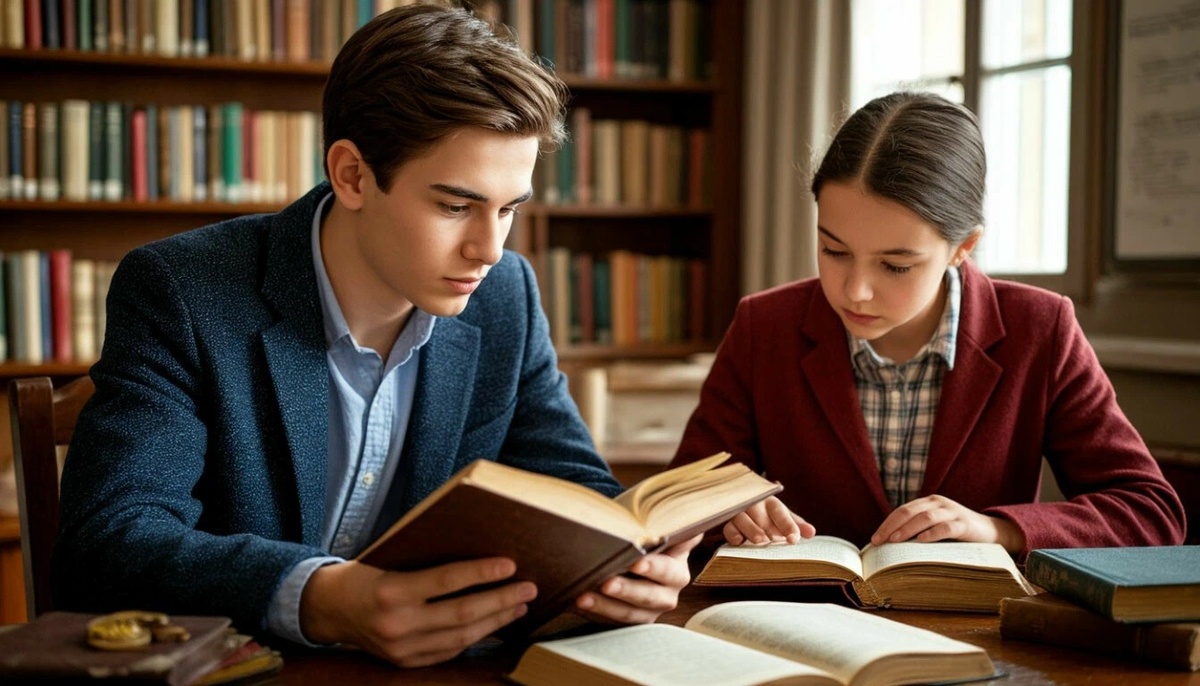 Читальный зал библиотеки