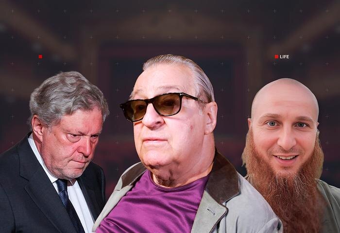 Яркие скандалы 2025 года не обошлись без Геннадия Хазанова, Григория Явлинского и Ивана Сухова. Обложка © Коллаж © Life.ru, фото © ТАСС / Сергей Бобылев, Владимир Гердо, © VK / Иван Сухов, © Freepik